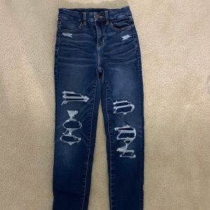 American Eagle Ripped Next Level Stretch Jeggings